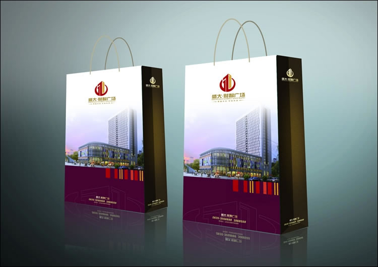 东阿财智广场展板设计作品